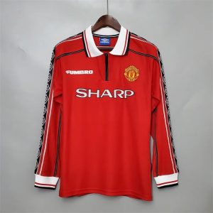Manchester United 1998-99 Home Full Sleeve | Retro Jersey