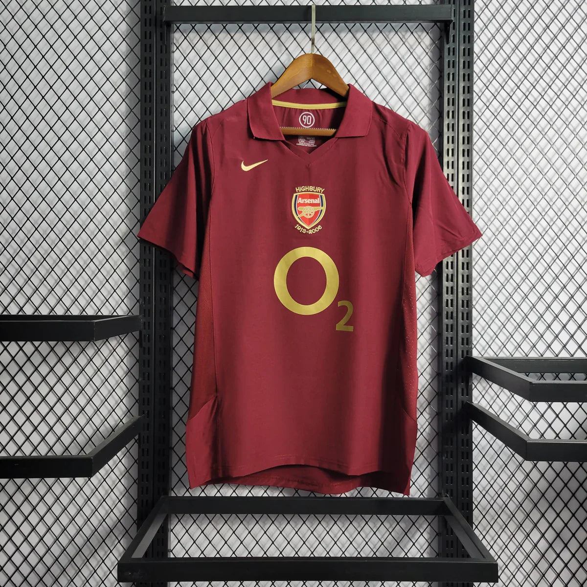 Arsenal 2005-06 Home | Retro Jersey - Image 5
