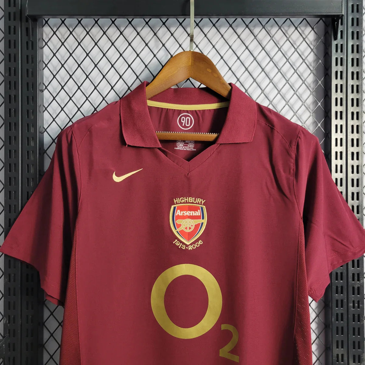 Arsenal 2005-06 Home | Retro Jersey - Image 3
