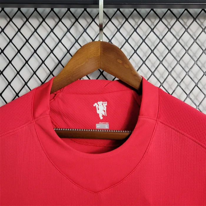Manchester United 2007-08 Home Full Sleeve | Retro Jersey - Image 3