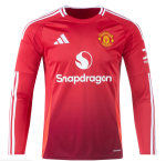 Manchester United long sleeve Home 24/25 Jersey