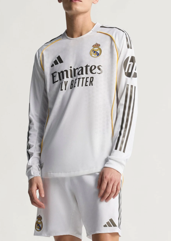 R. Madrid 25/26 Home Long sleeve - Image 4