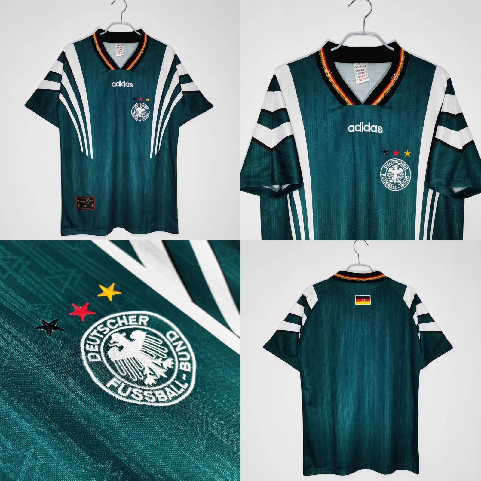 Germany 1996-97 Away | Retro Jersey - Image 2