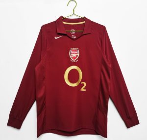 Arsenal 2005/06 Home Fs | Retro Jersey