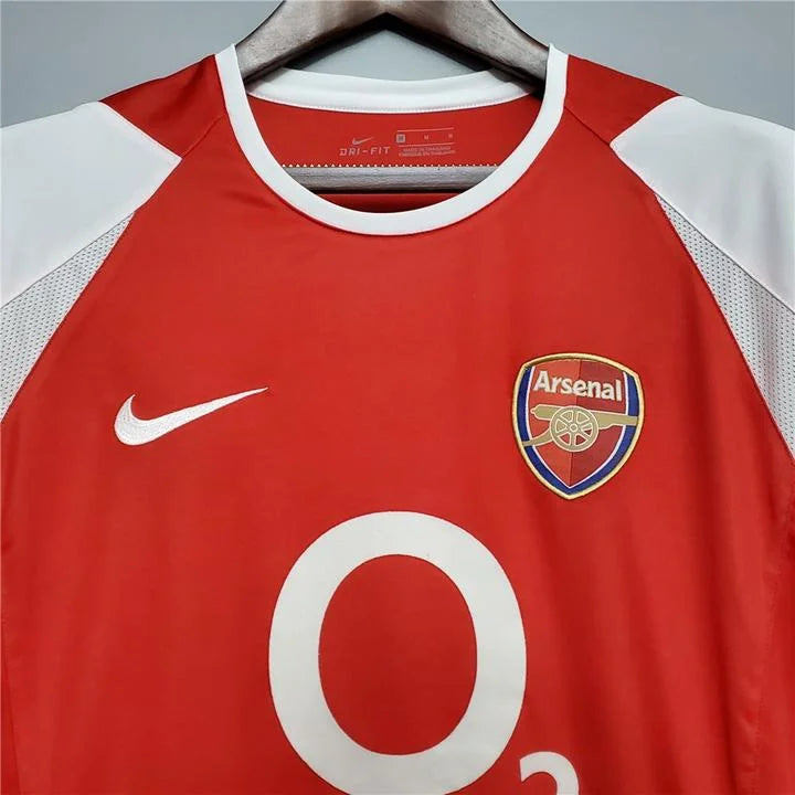 Arsenals 2002-03 Home | Retro Jersey - Image 3