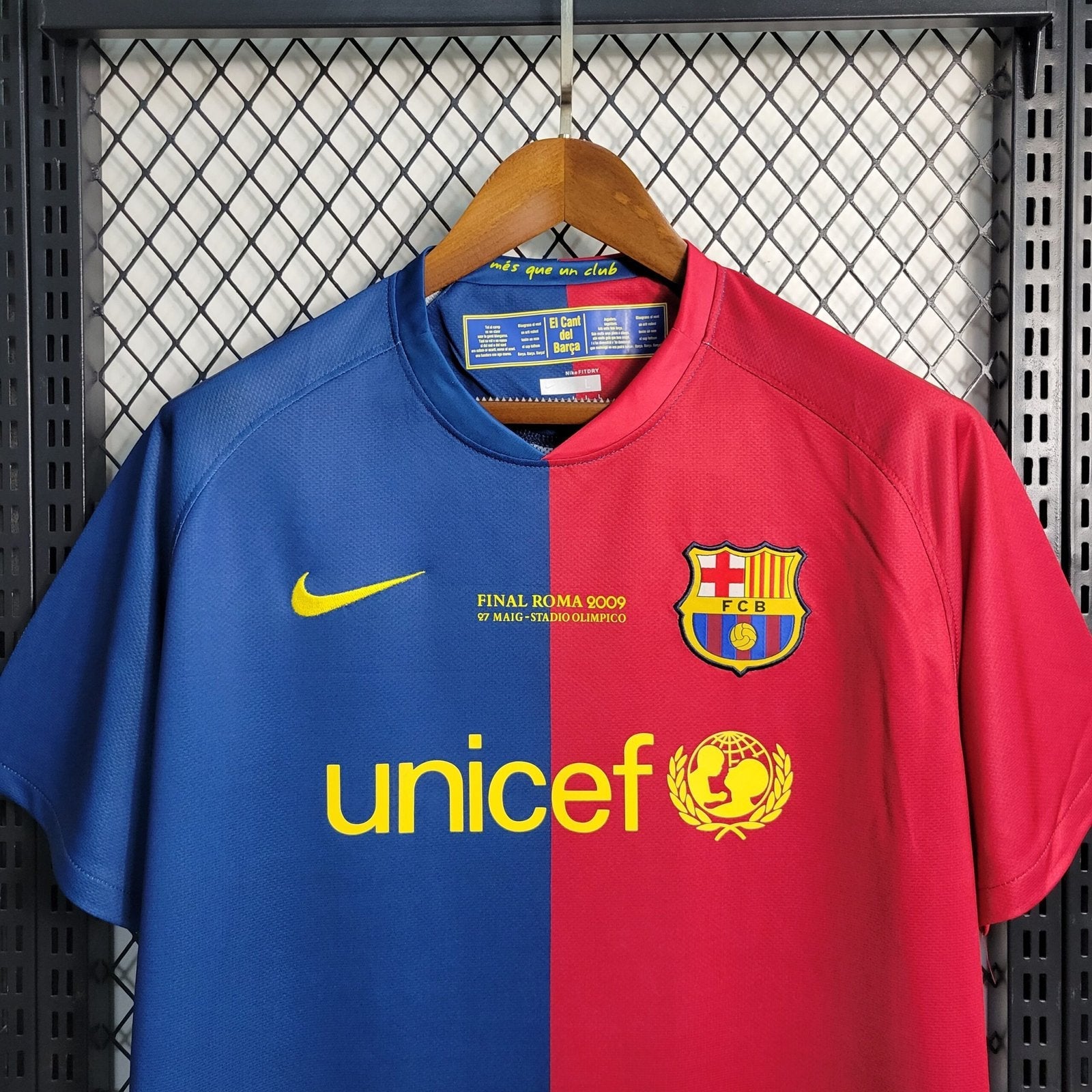 Barcelona 2008-09 Home | Retro Jersey - Image 3