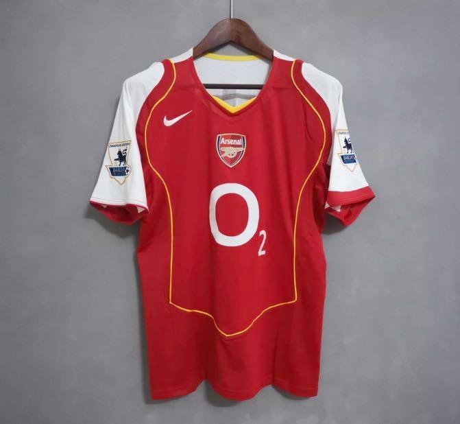 Arsenal 2004-05 Home | Retro Jersey - Image 3